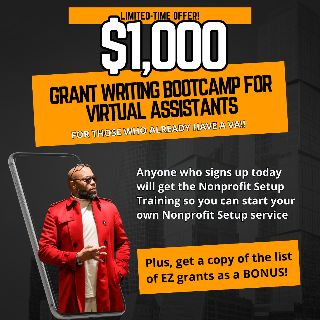 Grant Writing Bootcamp for Virtual Assistants