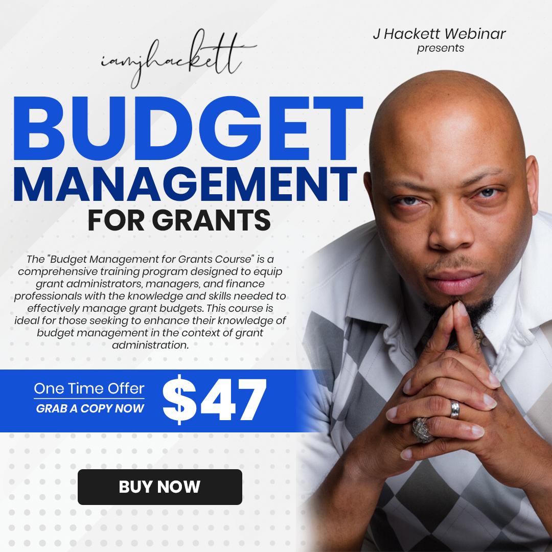 Budget Management for Grants – Shop Hackett